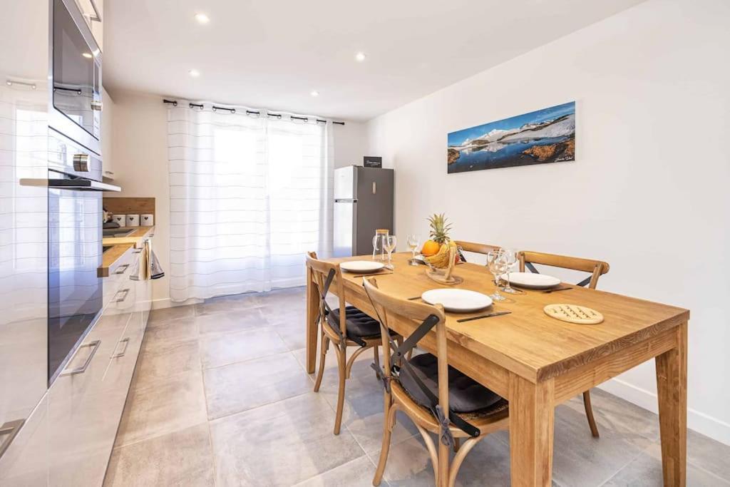 Appartement Modane Wifi Stationnement Gratuit Esterno foto